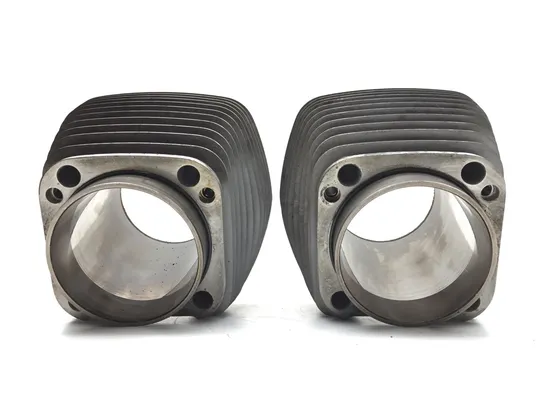 Front Rear Cylinder Jugs w Pistons 2003 Harley Softail Standard EFI FXSTI 2918A