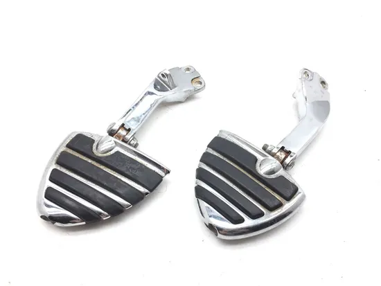 Left Right Set Passenger Peg Bracket 2009 Harley Dyna Low Rider FXDL 2914A x