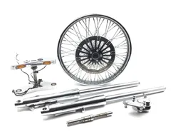 Forks Triple Tree Front Wheel Caliper 2009 Harley Dyna Low Rider FXDL 2914A x