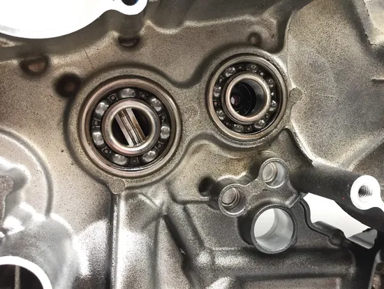 Engine Left Right Center Cases 2006 Suzuki Boulevard C50 Black 2908A