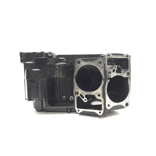 Engine Left Right Center Cases 2006 Suzuki Boulevard C50 Black 2908A 11