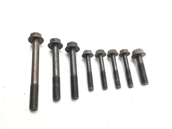 Engine Left Right Center Case Bolts 2006 Suzuki Boulevard C50 Black 2908A