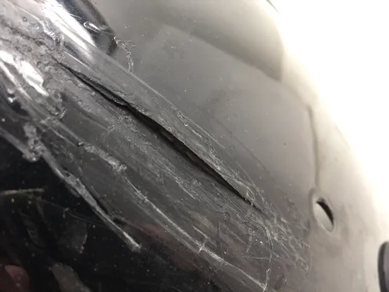 Rear Fender Fairing Tire Hugger 2006 Suzuki Boulevard C50 Black 2908A x