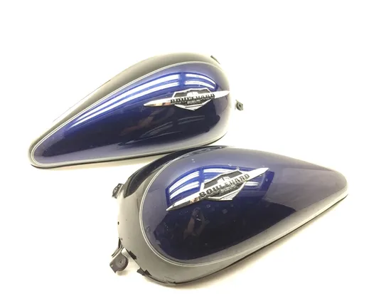 Gas Fuel Tank Cover Set 2005 Suzuki Boulevard C90 2906A x