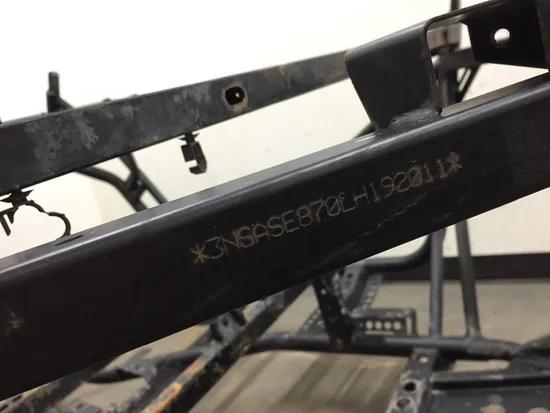 Frame Chassis CLN Ready To Go 2020 Polaris RZR S 900 EPS 2901A 2