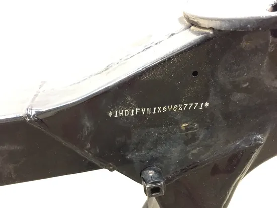 Main Frame Chassis CLN Ready To Go 2005 Harley Electra Glide EFI FLHTI 2922A