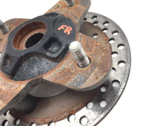 Front Wheel Hub with Rotor B 2018 Polaris RZR S 1000 60 Inch 2930A