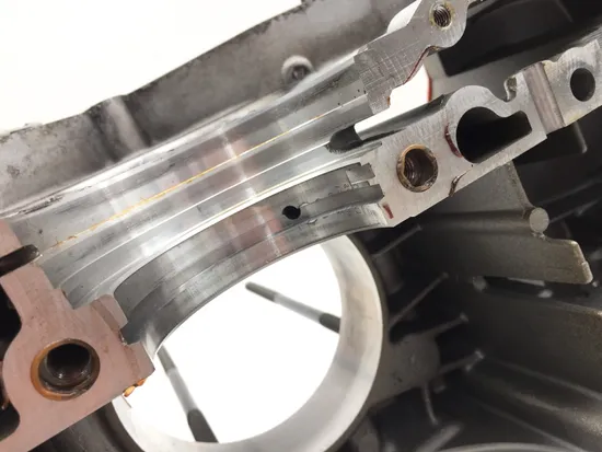 Engine Left Right Center Cases 2004 BMW R1100S Boxer Cup Replika 2935A x