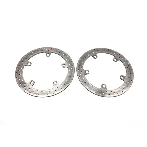 Left Right Front Brake Disc Rotors Set 2004 BMW R1100S Boxer Cup Replika 2935A x 3