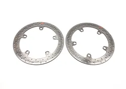 Left Right Front Brake Disc Rotors Set 2004 BMW R1100S Boxer Cup Replika 2935A x