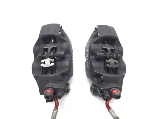 Left Right Front Brake Calipers Pads Set 2004 BMW R1100S Boxer Replika 2935A