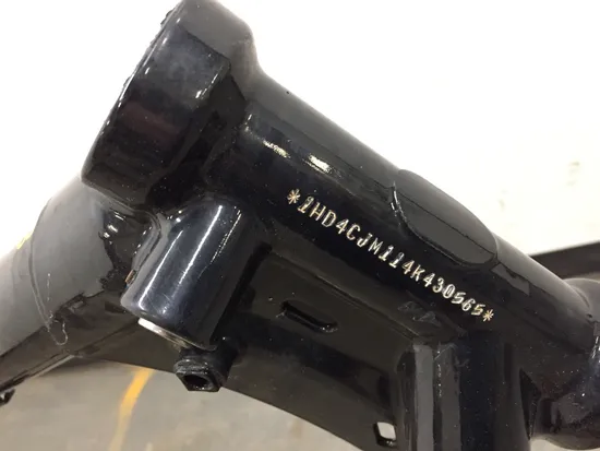 Main Frame Chassis CLN Ready To Go 2004 Harley Sportster 883 Custom XL883C 2929A