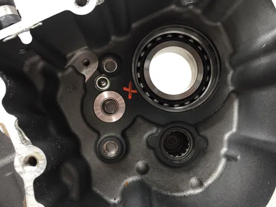 Engine Left Right Center Cases 2015 Harley-Davidson Forty Eight XL1200X 2923A x