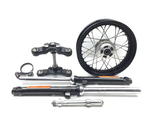 Forks Front Wheel Triple Tree Axle Assembly 15 Harley Forty Eight 48 2923Ax