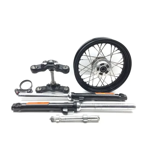Forks Front Wheel Triple Tree Axle Assembly 15 Harley Forty Eight 48 2923Ax 2