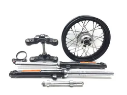 Forks Front Wheel Triple Tree Axle Assembly 15 Harley Forty Eight 48 2923Ax