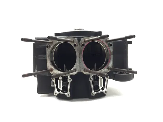 Engine Left Right Center Cases 2005 Harley-Davidson Softail Deuce FXSTD 2951A x 3