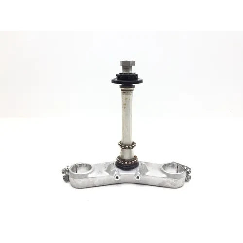 Lower Triple Tree Bottom Fork Clamp Shaft 2008 Kawasaki ZZR600 2946A 5