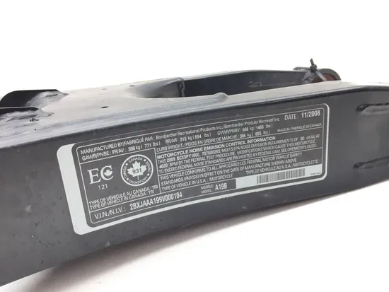 Swing Arm Swingarm 2009 Can-Am Spyder GS Roadster SE5 2885A 3