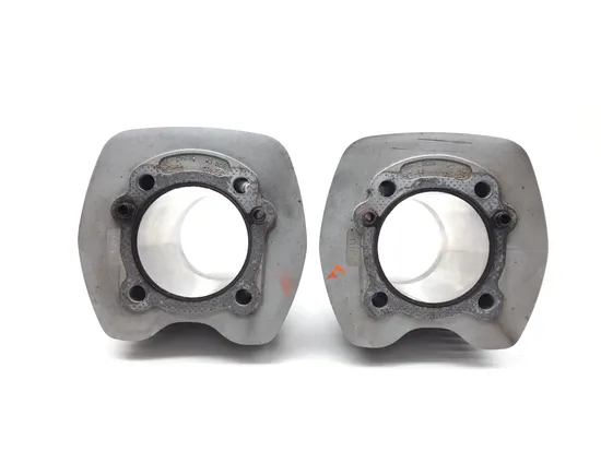 Front Rear Cylinder Jugs w Pistons 2007 Harley Softail Standard FXST 2964A