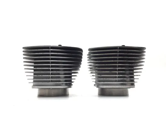 Front Rear Cylinder Jugs w Pistons 2007 Harley Softail Standard FXST 2964A