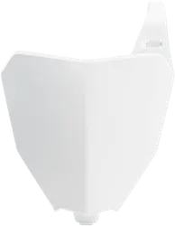 Acerbis White Front Number Plate