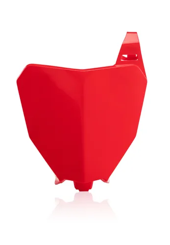 Acerbis Red Front Number Plate