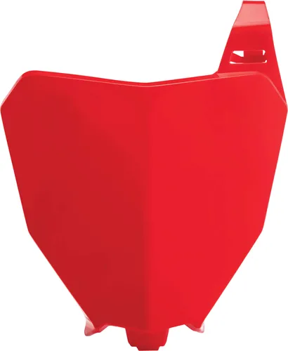 Acerbis Red Front Number Plate