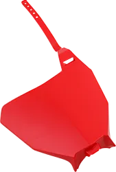 Acerbis Red Front Number Plate