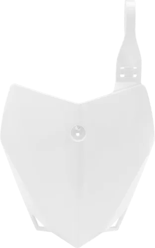 Acerbis White Front Number Plate