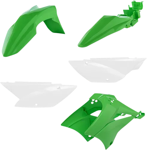 Acerbis Plastic Fender Body Kit Green White