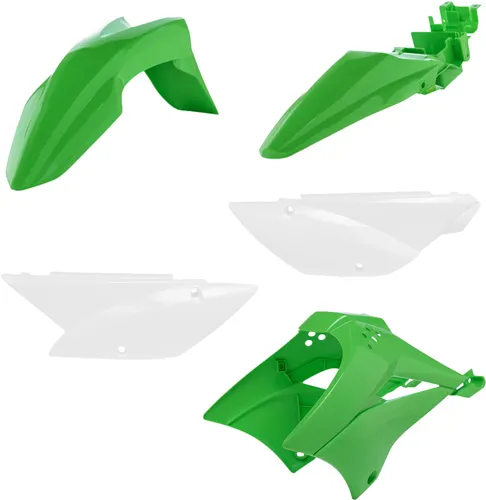 Acerbis Plastic Fender Body Kit Green White