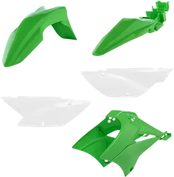 Acerbis Plastic Fender Body Kit Green White