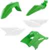 Acerbis Plastic Fender Body Kit Green White
