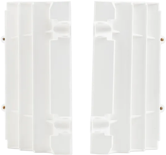 Acerbis White Radiator Louver Cover Pair