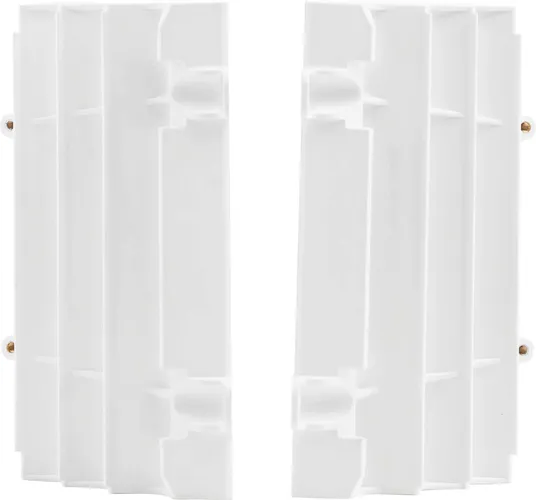Acerbis White Radiator Louver Cover Pair