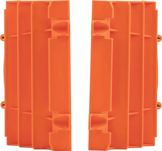 Acerbis Orange Radiator Louver Cover Pair