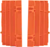 Acerbis Orange Radiator Louver Cover Pair