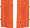 Acerbis Orange Radiator Louver Cover Pair