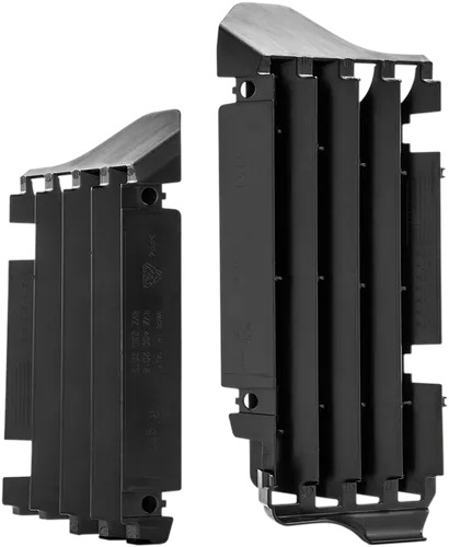 Acerbis Black Radiator Louver Cover Pair