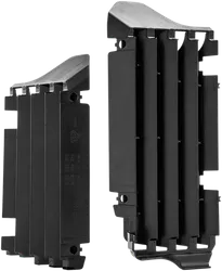 Acerbis Black Radiator Louver Cover Pair