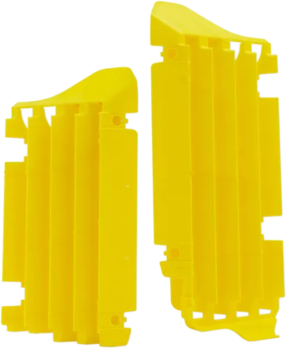 Acerbis Yellow Radiator Louver Cover Pair