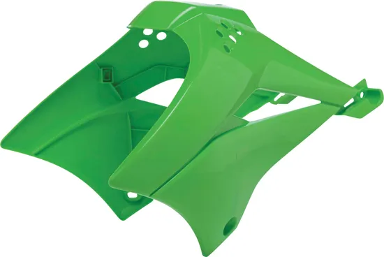 Acerbis Left Right Radiator Shrouds Green