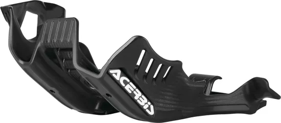 Acerbis Polypropylene Chassis Belly Skid Plate Black