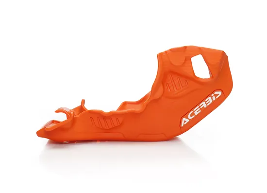 Acerbis Polypropylene Chassis Belly Skid Plate Orange