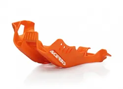 Acerbis Polypropylene Chassis Belly Skid Plate Orange