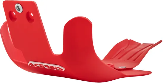 Acerbis Polypropylene Chassis Belly Skid Plate Red Large