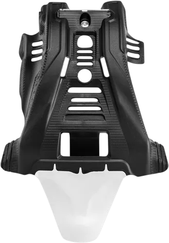 Acerbis Polypropylene Chassis Belly Skid Plate Black White