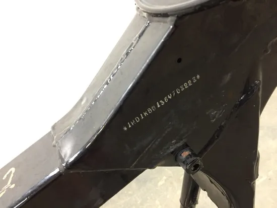 Main Frame Chassis CLN Ready To Go 2006 Harley Street Glide EFI FLHXI 2972A x 2