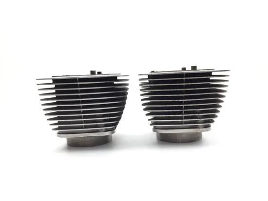 Front Rear Cylinder Jugs w Pistons 2004 Harley Softail Standard FXST 2916A